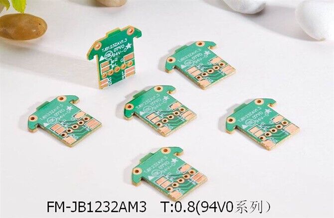 FM-JB1232AM3  T：0.8（94V0系列）单面PCB板